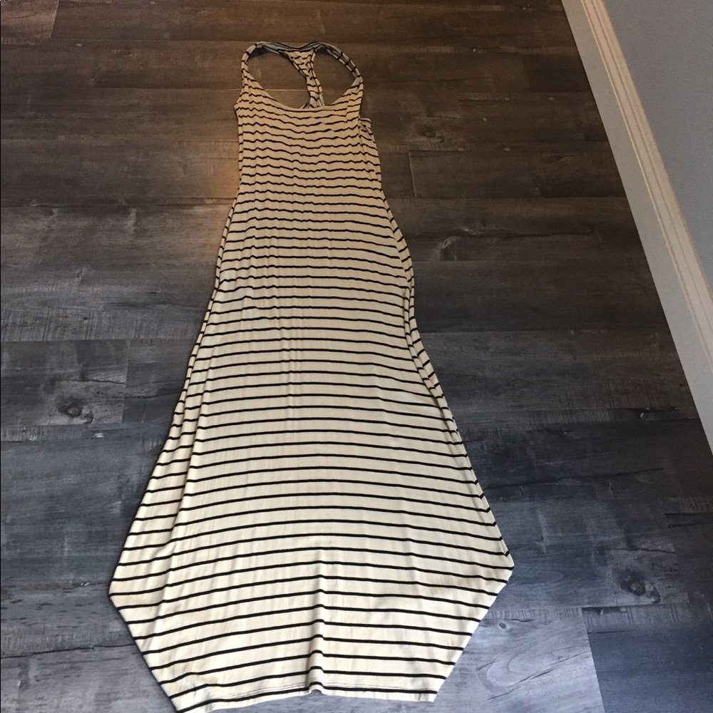 Striped Maxi
